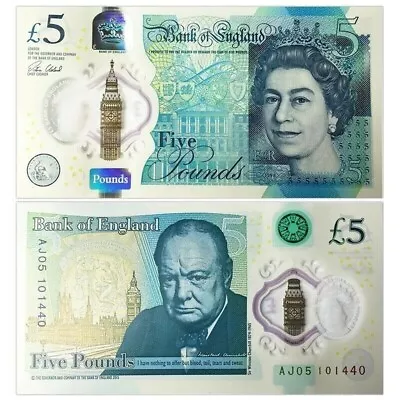 UK Great Britain British 5 Pounds • $18.88