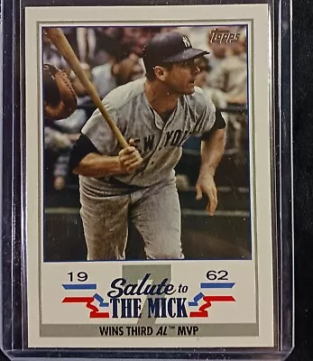 2022 Topps Update Micky Mantle Salut To The Mick #7 • $24