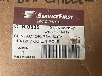 New Trane Contactor 3-Pole 75 Amp 3 Pole • $24.99