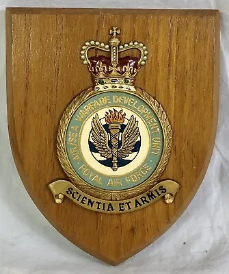 RAF Air-Sea Warfare Development Unit Badge Wall Plaque Crest Royal Air Force • £35