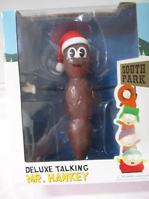 Deluxe Talking Mr Hankey South Park Mezco 2006 He Says 12 Festive Phrases! Xmas • $97.99