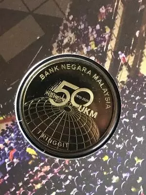 2020 University Kebangsaan Malaysia 50th Anniversary Coin (Nordic Gold) RM1 • $20.99