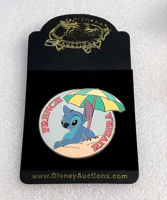 DA Disney Auctions Lilo And Stitch STITCH In Riviera On Beach LE 1000 Pin • $29.99