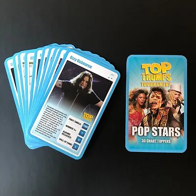 2009 Top Trumps Tournament Pop Stars PICK YOUR CARD - Nirvana - Ozzy Osbourne ++ • $5.73