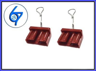 $6.95 • Buy 2 X RED Dust Cap Anderson Plug Cover Style Connectors 50AMP Battery Caravan