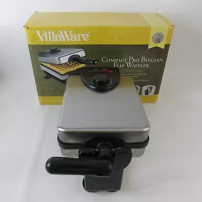VillaWare V31201 Compact Pro Belgian Flip Waffler • $71.95