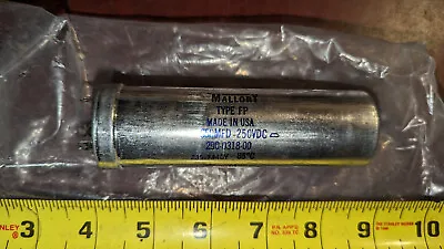 Mallory FP 290-0318-00 650µFd 250VDC Capacitor NNB • $22