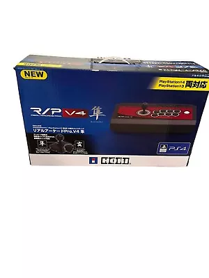 HORI Real Arcade Pro V4 Hayabusa Joy Stick Controller PlayStation PS4 PS3 See De • $98.99