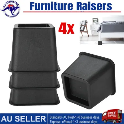 4pcs Pack Furniture Raisers Risers Chair Bed Riser Stands Elephant Feet 10cm AU • $16.30