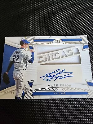 2023 Panini National Treasures Mark Prior PLAYER WORN/USED MATERIAL AUTOGRAPH/99 • $0.99