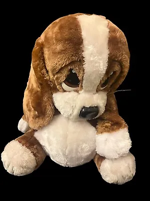 £49.99 • Buy Applause Sad Sam Plush 20” Basset Hound Puppy Dog Vintage 1989 Stuffed Soft Toy