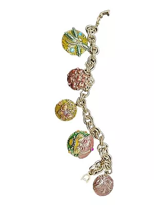  MONET NATURE/DRAGONFLY Charm Bracelet With Charms • $19.99