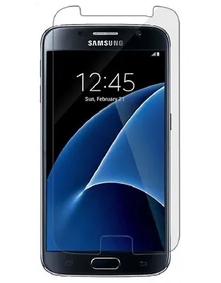 For SAMSUNG GALAXY S7 FULL COVER TEMPERED GLASS SCREEN PROTECTOR GENUINE GUARD • $8.46