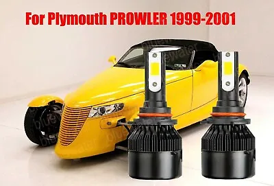 LED For PROWLER 1999-2001 Headlight Kit 9005 HB3 6000K White CREE Bulbs Low Beam • $25.05