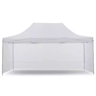 Wallaroo Gazebo Tent Marquee 3x4.5m PopUp Outdoor White • $309.35