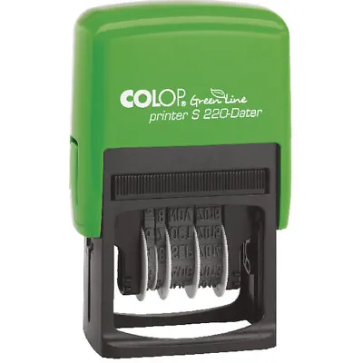 £9.72 • Buy Colop S220 Green Line Date Stamp 15520050