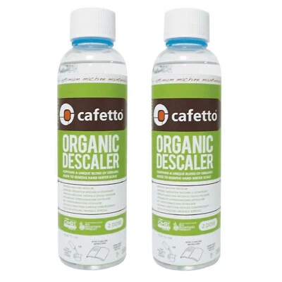 $24.95 • Buy NEW 2 CAFETTO LOD ORGANIC LIQUID DESCALER Coffee Machine Cleaning