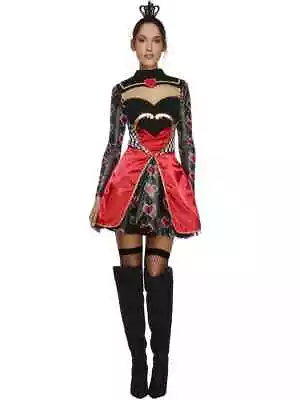 Fever Queen Of Hearts  Fancy Dress Costume • £29.99