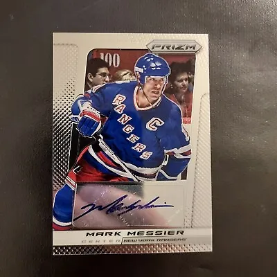 2013-14 13/14 Prizm Mark Messier Auto SSP /50 • $125