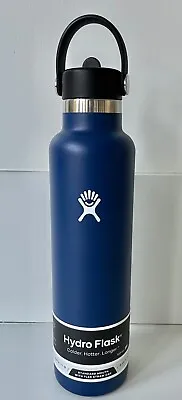 Hydro Flask® 24 Oz Standard Mouth Cap Insulated Navy Blue BRAND NEW • $21.25