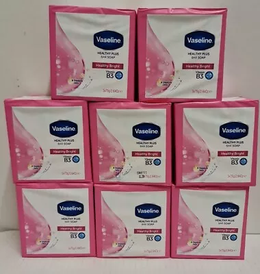 Vaseline Healthy Plus Soap 75g X 12 Or 24 Healthy Bright With Vitamin B3 • £9.99