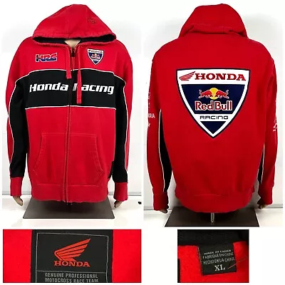 Vintage Fox Racing Honda Racing Team Jacket Sweater Men’s XL Red Bull  • $85