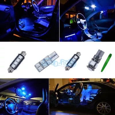 Fit Mercedes Benz C Class W 202 Interior Package Kit LED Bulb Blue *P Canbus • $10.53