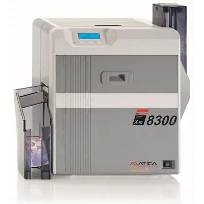 Matica XID8300 Retransfer ID Card Badge Printer Inc. Starter Pack &UK VAT 8300 • $2507.11