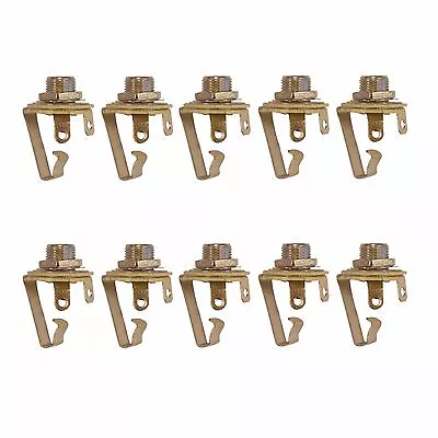 (10) Pack 1/4 Inch Instrument Guitar Audio Phone Phono Jack Mono Open Circuit • $10.80