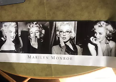 Marilyn Monroe Four Images Long Poster 36  X 11.75  2004 • $12.99