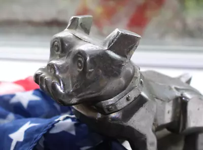 Vintage MACK TRUCK Bulldog RADIATOR CAP  Mascot Or Hood Ornament 1 Hinge Missing • $100