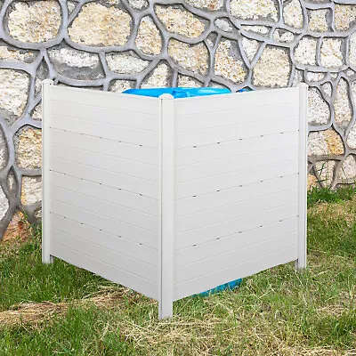 47 W X 46 H Air Conditioner Fence Trash Can Fence Vinyl Privacy Fence Panel • $75.99