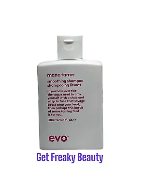 10.1 Oz. EVO Mane Tamer Smoothing Shampoo. 300ml. NEW. FREE SHIPPING • $14.99