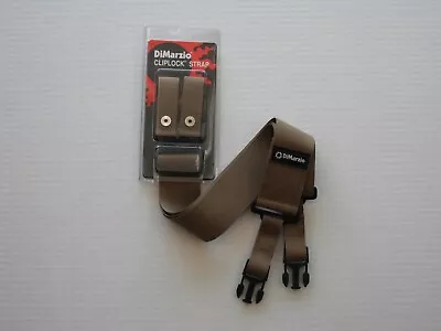 $26 • Buy Dimarzio Cordura Cliplock Strap 2 Inch Wide Marine Green Dd2220