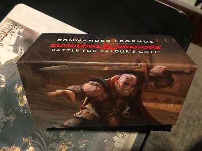 Magic Gathering EMPTY Commander Legends Baldur’s Gate Bundle Box Fat Pack MTG • $8.99