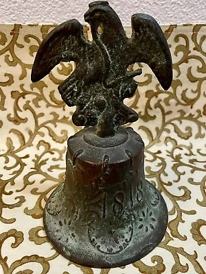 Antique Cast Iron Bronze Mission Bell Spanish Colonial Mexico • $328