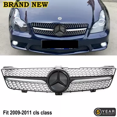 Diamond Grill Grille With Star For Mercedes W219 CLS500 CLS350 CLS63 2009-2011 • $88.22