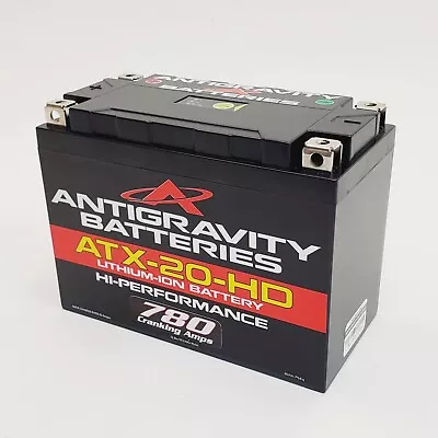 Antigravity ATX20-HD Lithium Harley Big Twin Motorcycle Battery 780CA 30Ah 5Lbs • $404.99