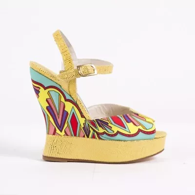 £135 • Buy Terry De Havilland Margaux Deco Shoes Size 37 (UK 4)