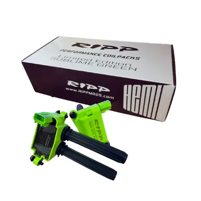 IN STOCK RIPP High Performance Coil Packs HEMI 05+ 5.7L/6.1L/6.2L/6.4L  - Green • $539.99