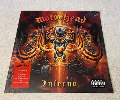 MOTORHEAD:  Inferno : NEW 'ORANGE' COLORED VINYL - 2 LP SET - :  *ShrinkTear • $27.95