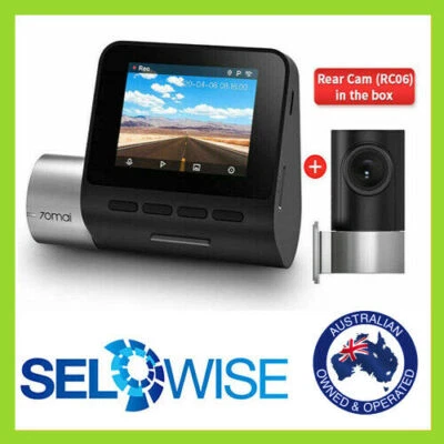 $169.95 • Buy 70mai Dash Cam Pro Plus A500S 1944P Speed And GPS Cam Car DVR A500S Night