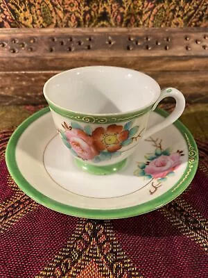 Rare Teacup And Saucer Made In Occupied Japan! Made Between 1945-1952 • $9