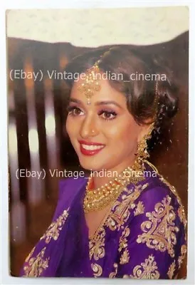 Indian Bollywood Vintage Postcard Madhuri Dixit • $39.99