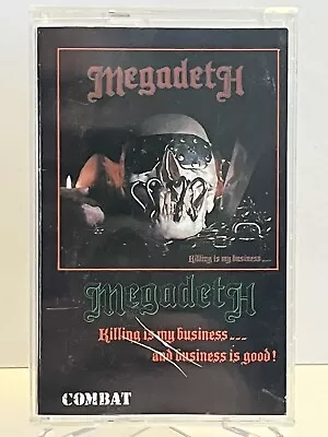 Megadeth - Killing Is My Business... And Business Is Good 1985 Cassette Tape • $14.56