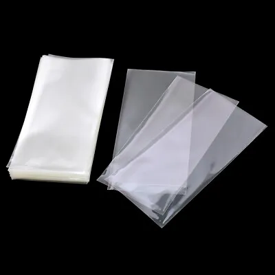 100Pcs Clear Paper Money Sleeves Currency Banknote Storage Bag Protector Cover • $4.21