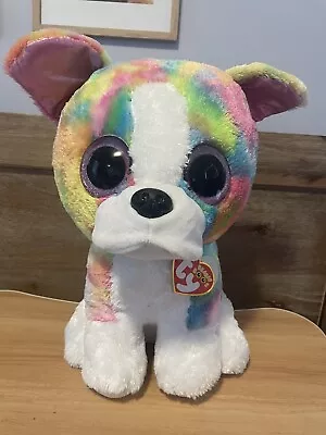 Ty~ Claire’s Exclusive~ Isla~ Bulldog~ Beanie Boo~ Large~ 40cm ~ Rare • $60