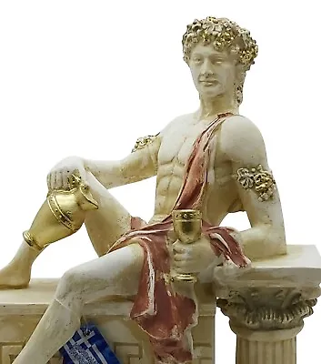 £85.61 • Buy Dionysus Bacchus Greek God Of Wine  Statue Sculpture Casting Stone