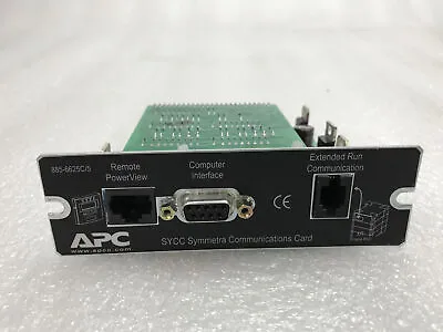 Used APC SYCC Symmetra Communications Card 885-6625C/5 640-0402C • $109.99