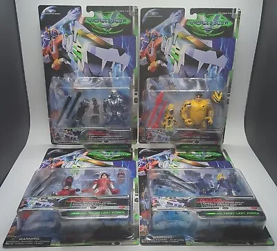 VOLTRON THE THIRD DIMENSION STEALTH PILOT FIGURES-Collector Set Of4-Trendmasters • $189.89